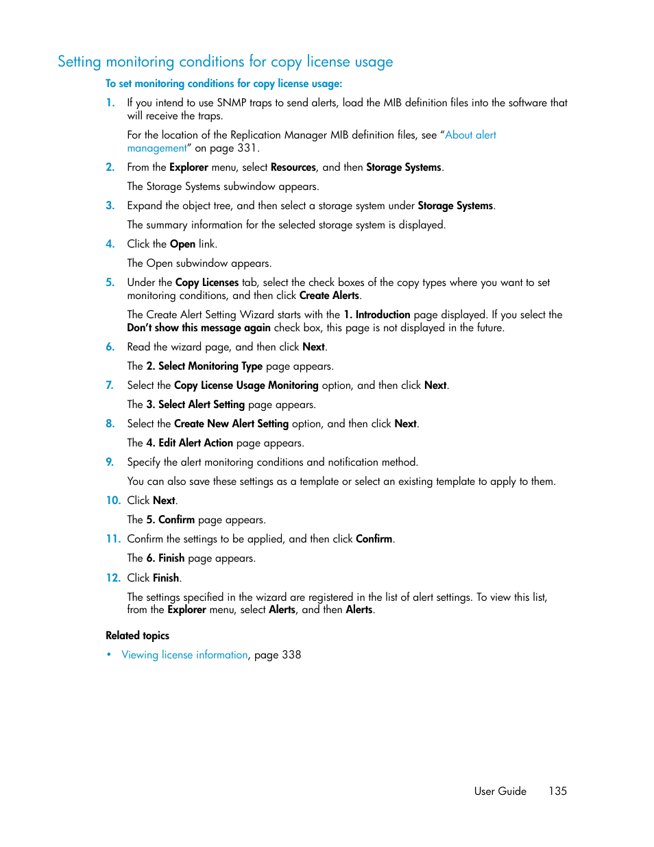 HP XP P9000 Command View Advanced Edition Software User Manual | Page 135 / 492