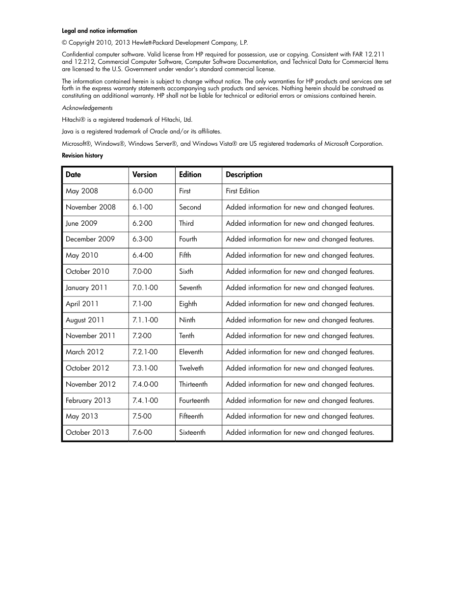 HP XP P9000 Command View Advanced Edition Software User Manual | Page 2 / 492