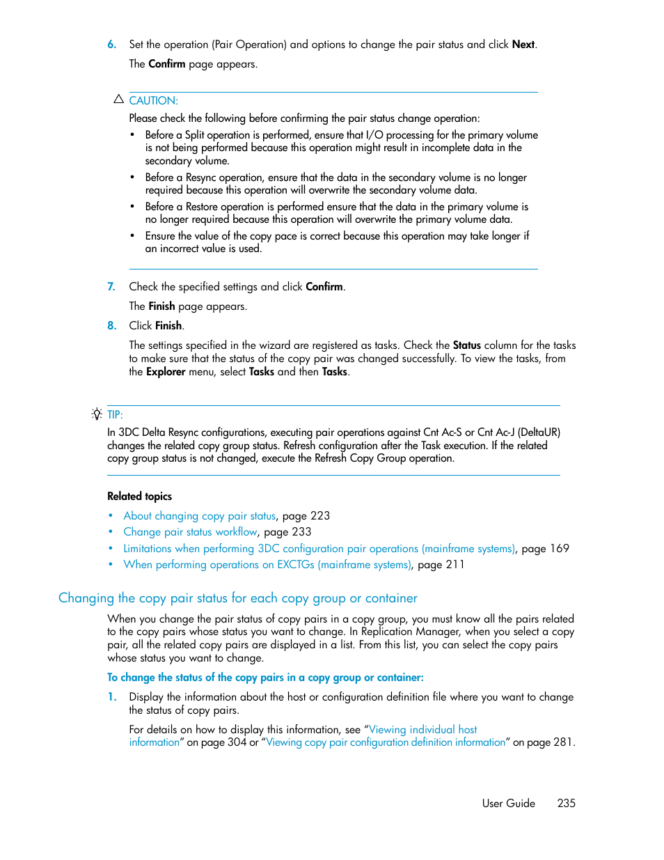 HP XP P9000 Command View Advanced Edition Software User Manual | Page 235 / 492