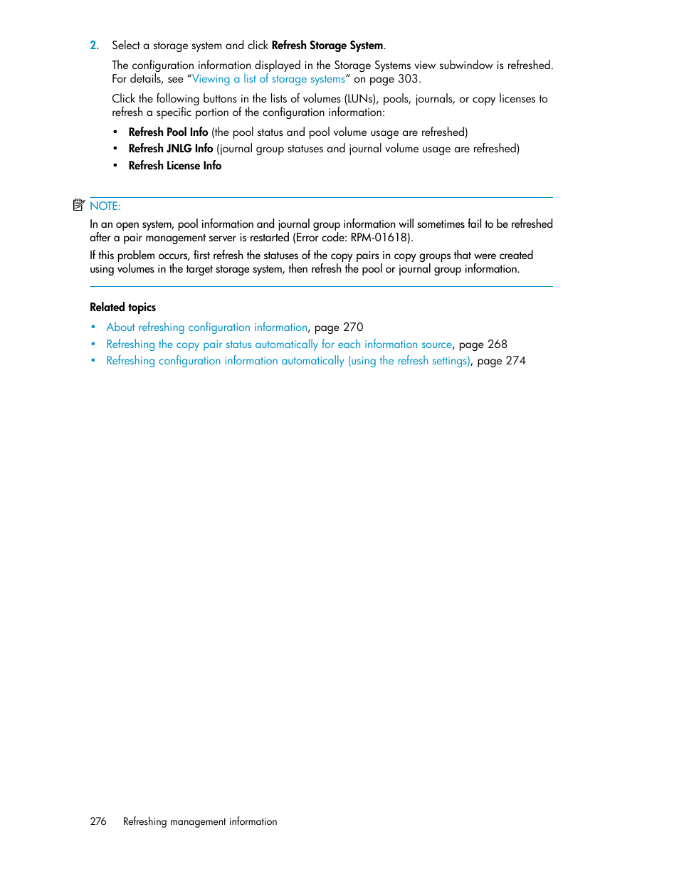 HP XP P9000 Command View Advanced Edition Software User Manual | Page 276 / 492