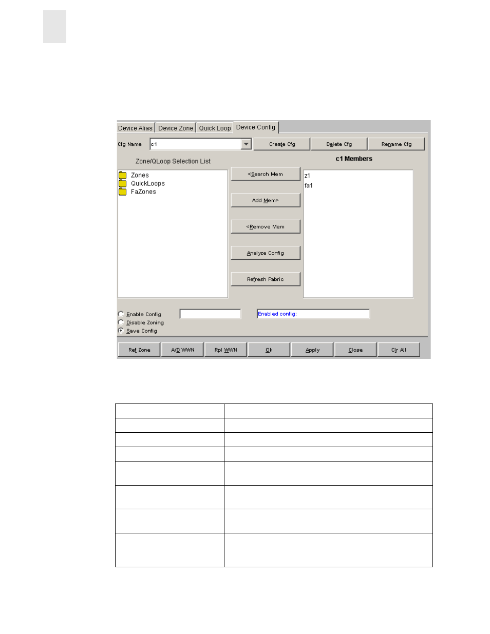 Al_pa device config | HP Surestore 6164 Switch User Manual | Page 60 / 161