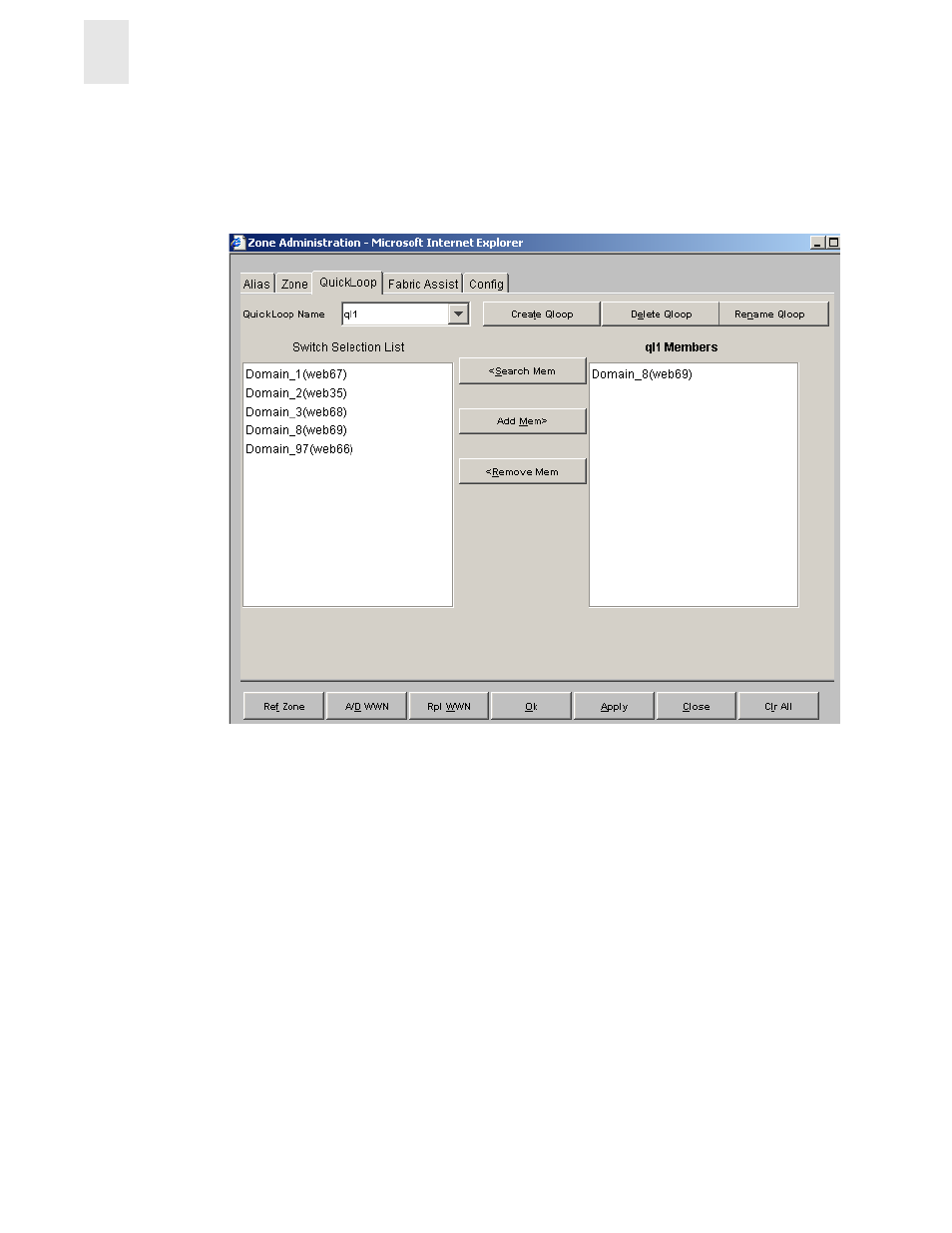 Quick loop | HP Surestore 6164 Switch User Manual | Page 66 / 161