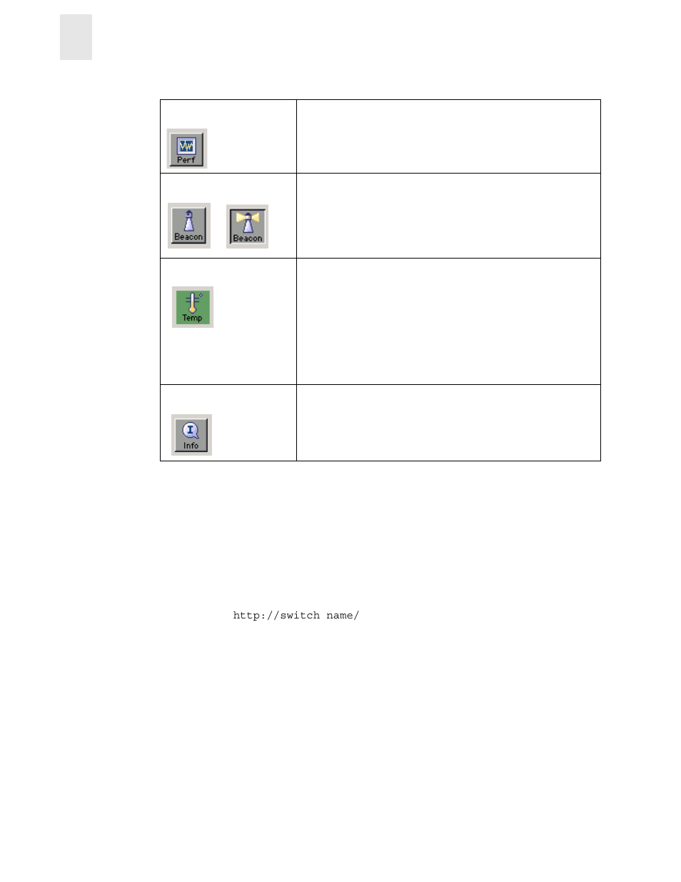 Switch events view | HP Surestore 6164 Switch User Manual | Page 76 / 161