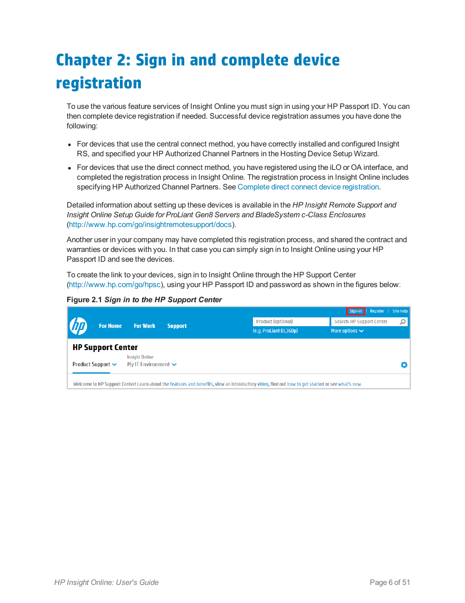 HP Insight Online Software User Manual | Page 6 / 51