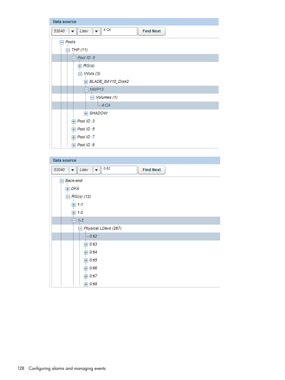 HP XP Performance Advisor Software User Manual | Page 128 / 417