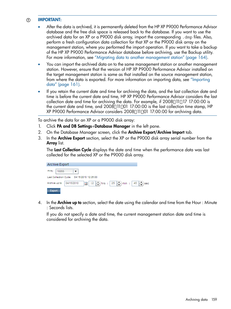 HP XP Performance Advisor Software User Manual | Page 159 / 417