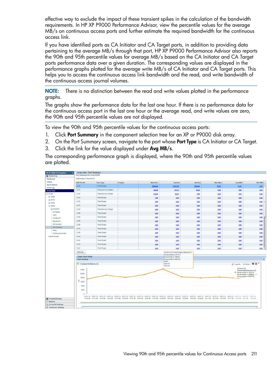 HP XP Performance Advisor Software User Manual | Page 211 / 417