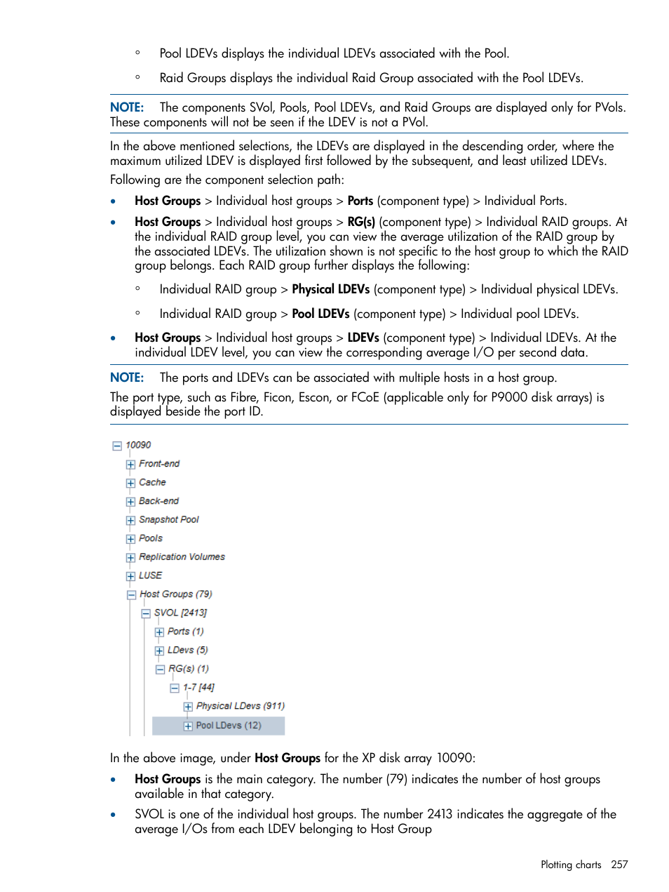 HP XP Performance Advisor Software User Manual | Page 257 / 417