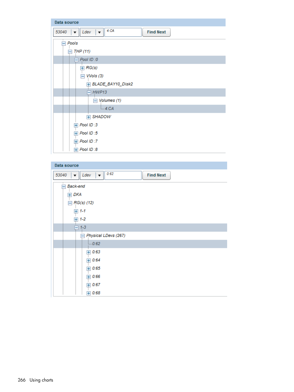 HP XP Performance Advisor Software User Manual | Page 266 / 417