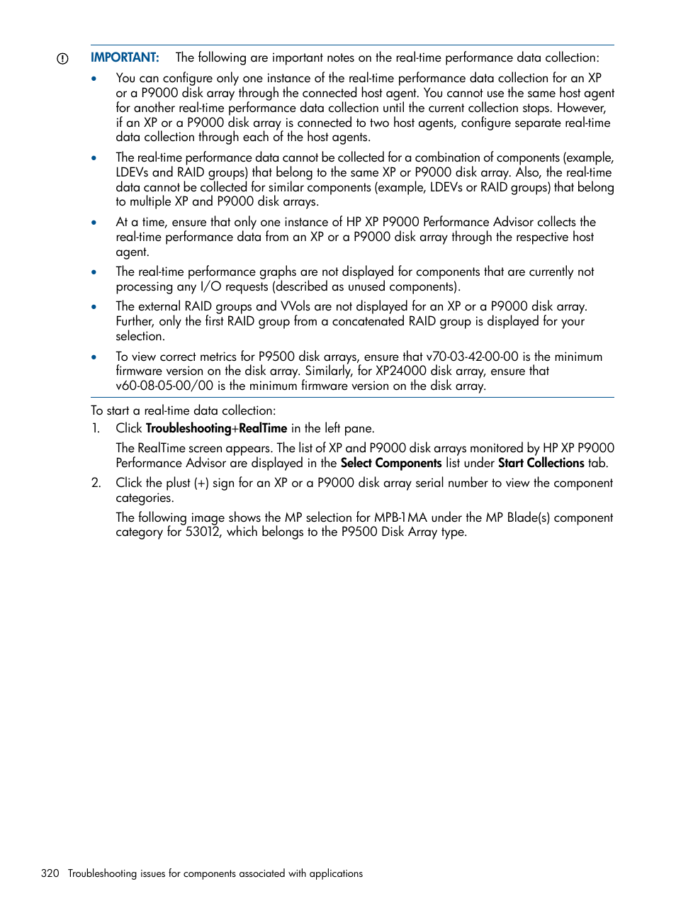 HP XP Performance Advisor Software User Manual | Page 320 / 417