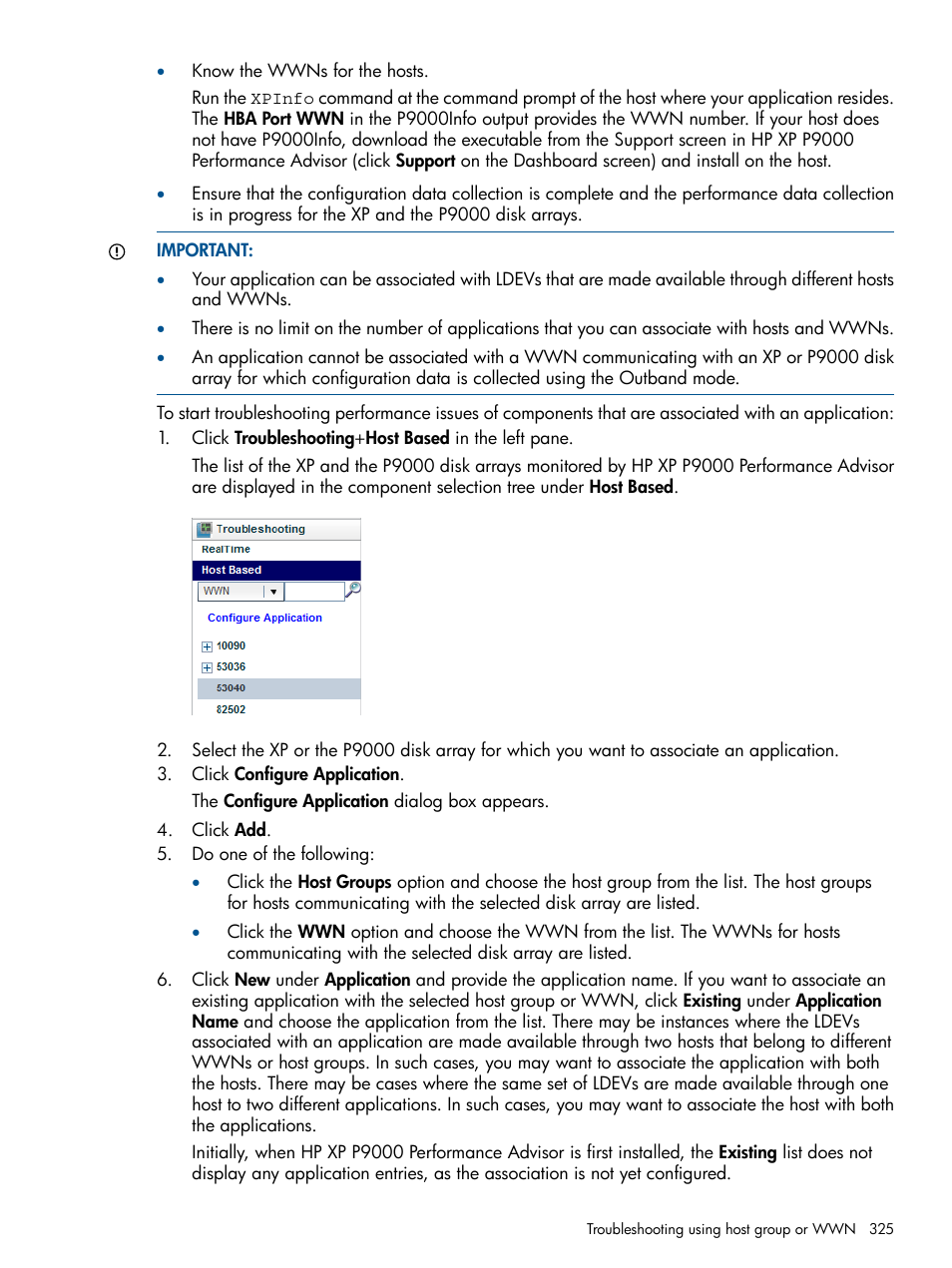 HP XP Performance Advisor Software User Manual | Page 325 / 417