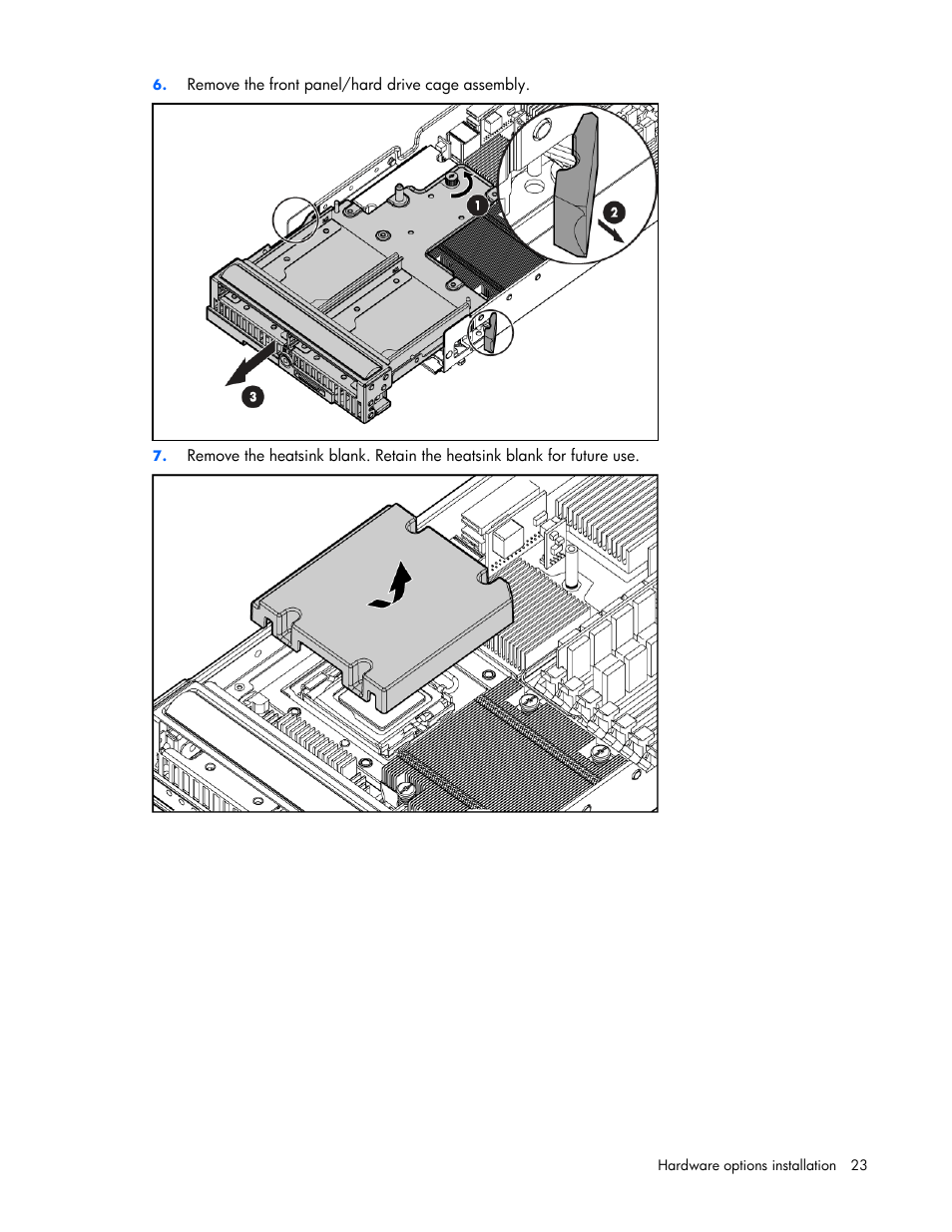 HP ProLiant xw460c Blade Workstation User Manual | Page 23 / 93