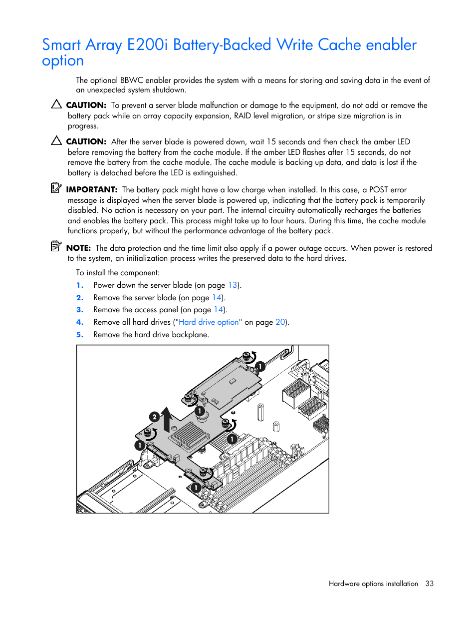 HP ProLiant xw460c Blade Workstation User Manual | Page 33 / 93