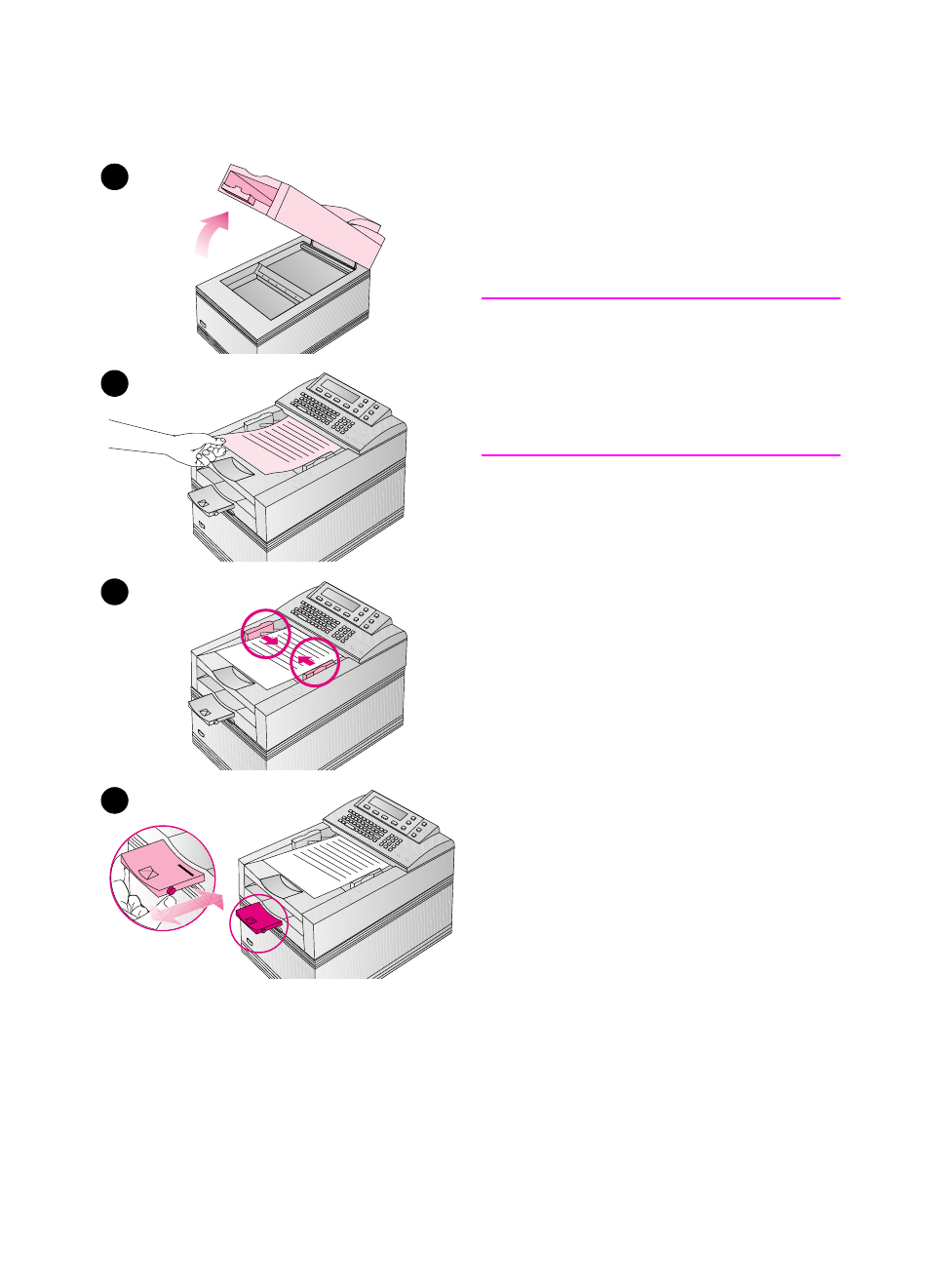 Loading a document | HP 9100c Digital Sender series User Manual | Page 24 / 148