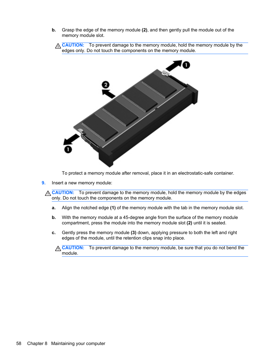 HP Pavilion g6-2123us Notebook PC User Manual | Page 68 / 100