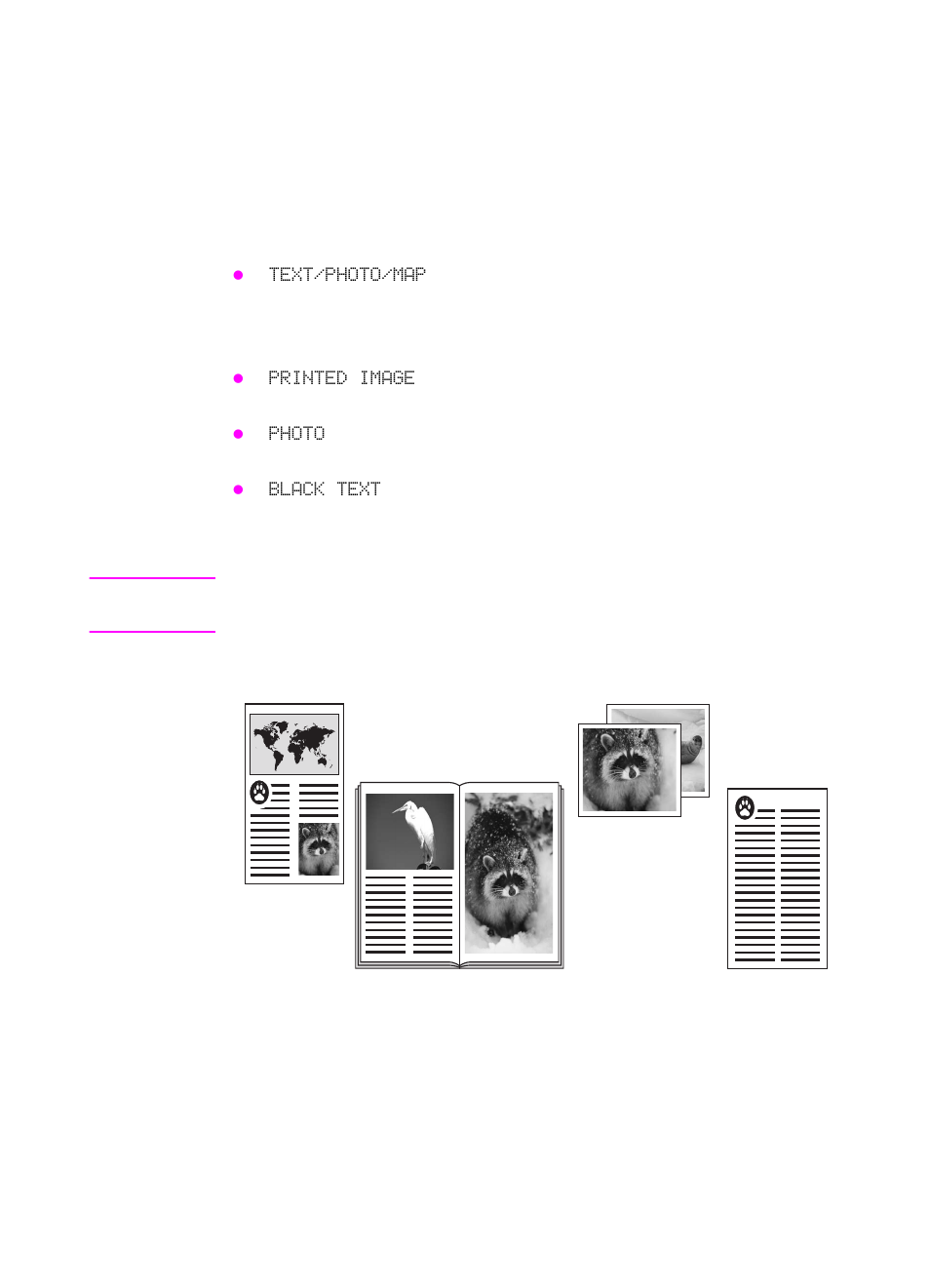Selecting original type | HP Color LaserJet 8550 Multifunction Printer series User Manual | Page 104 / 338