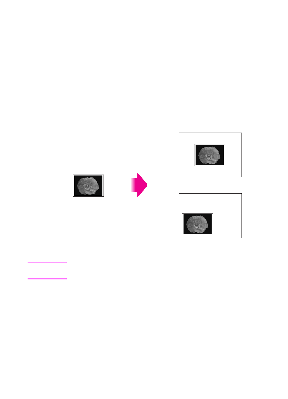 Shifting images, Shifting images to the edge, corner, or center | HP Color LaserJet 8550 Multifunction Printer series User Manual | Page 132 / 338