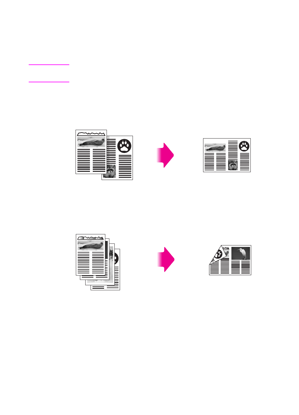 Combining images | HP Color LaserJet 8550 Multifunction Printer series User Manual | Page 151 / 338