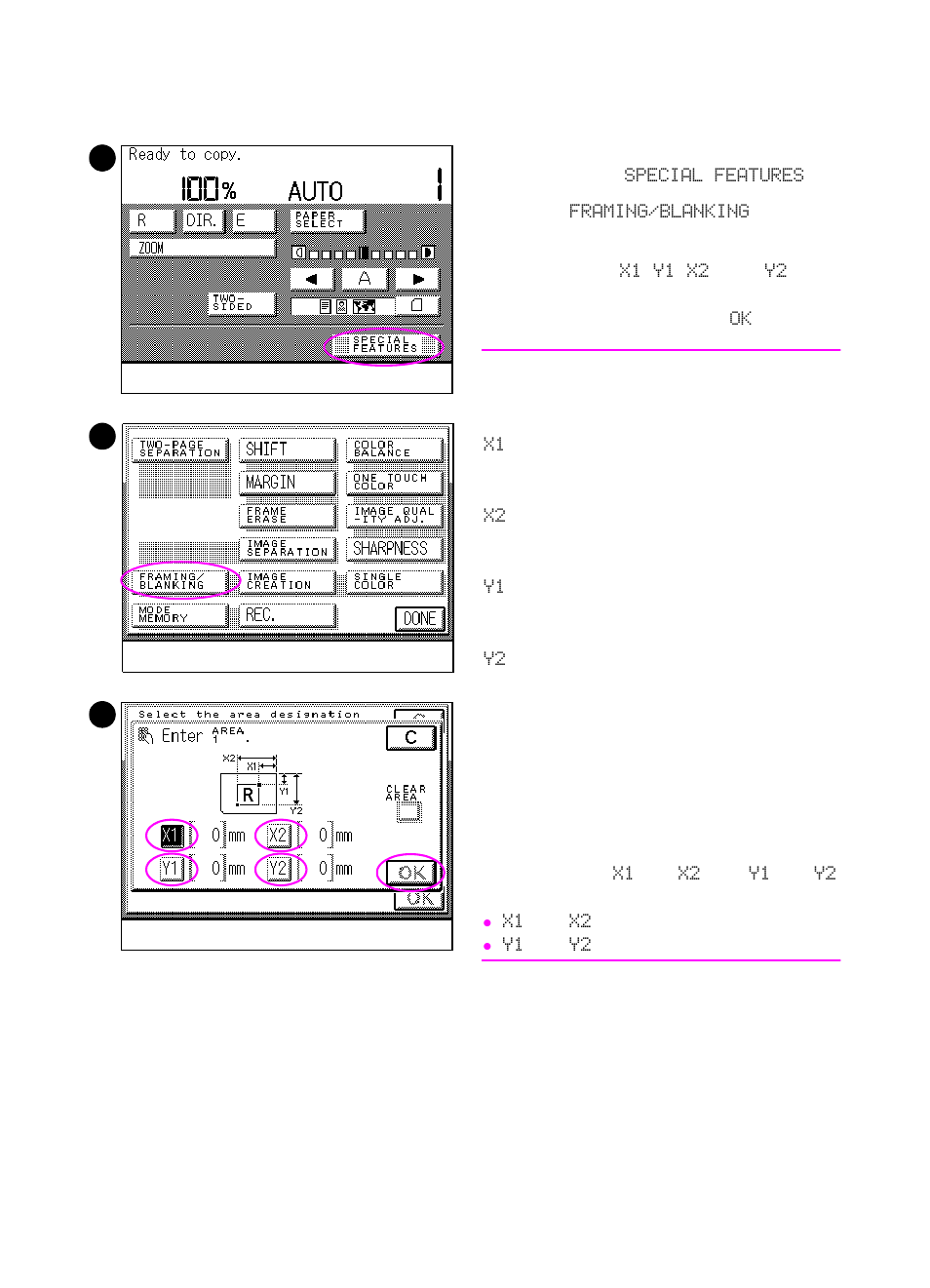 Designating image areas to copy | HP Color LaserJet 8550 Multifunction Printer series User Manual | Page 165 / 338