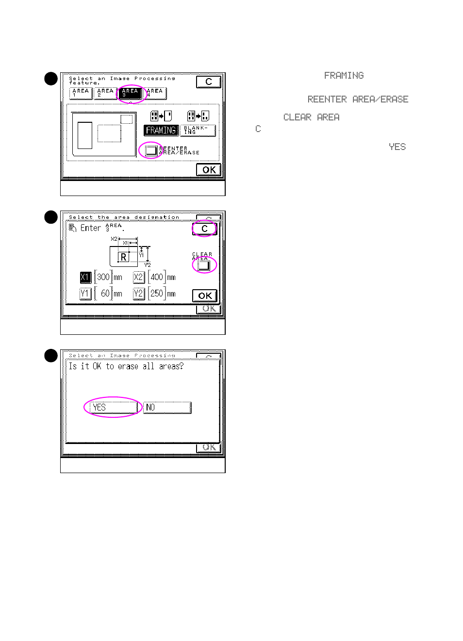 Clearing designated image areas | HP Color LaserJet 8550 Multifunction Printer series User Manual | Page 168 / 338