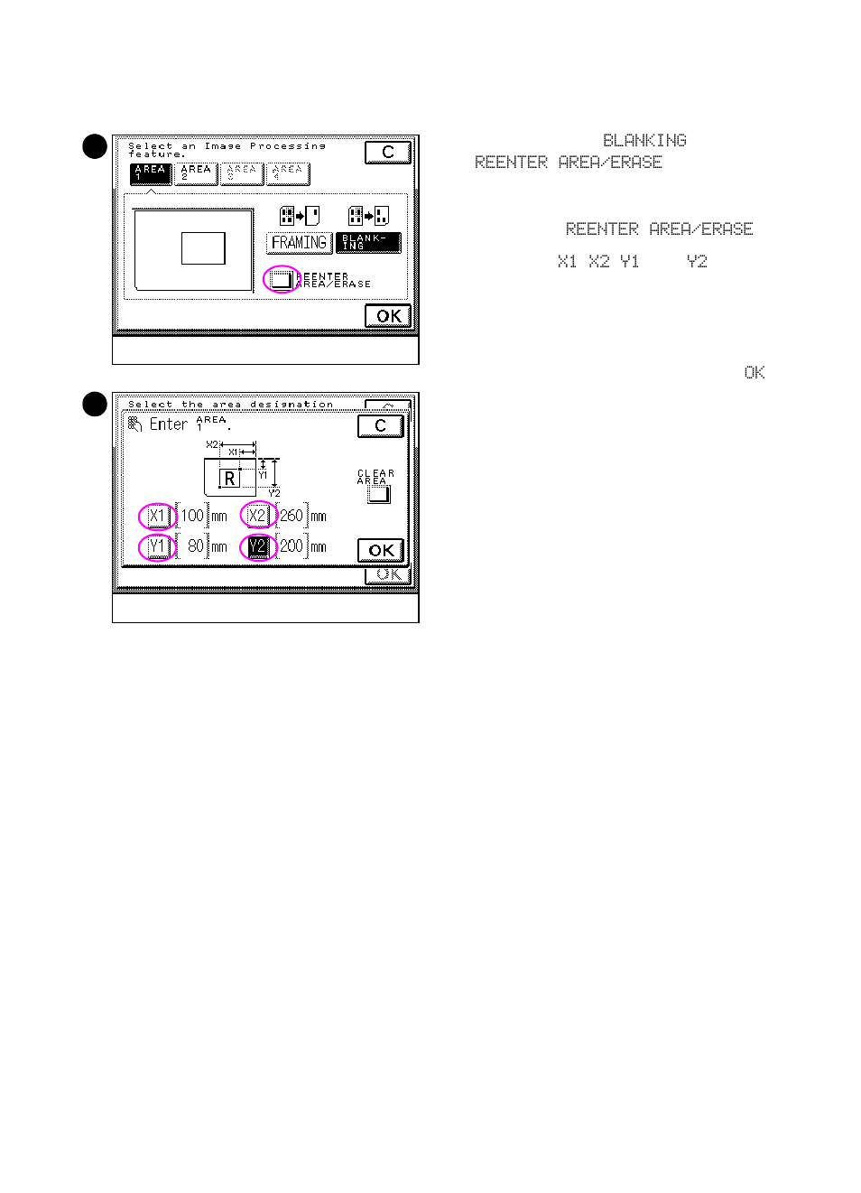 Editing an already defined image area | HP Color LaserJet 8550 Multifunction Printer series User Manual | Page 172 / 338