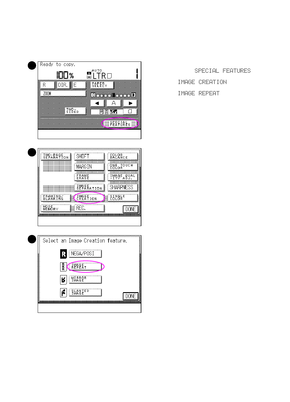 Making copies with repeated images | HP Color LaserJet 8550 Multifunction Printer series User Manual | Page 178 / 338