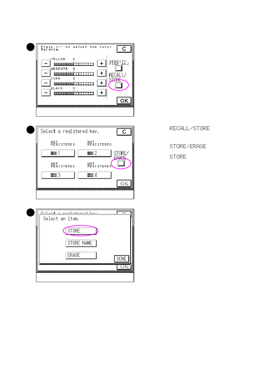 Storing color settings | HP Color LaserJet 8550 Multifunction Printer series User Manual | Page 194 / 338