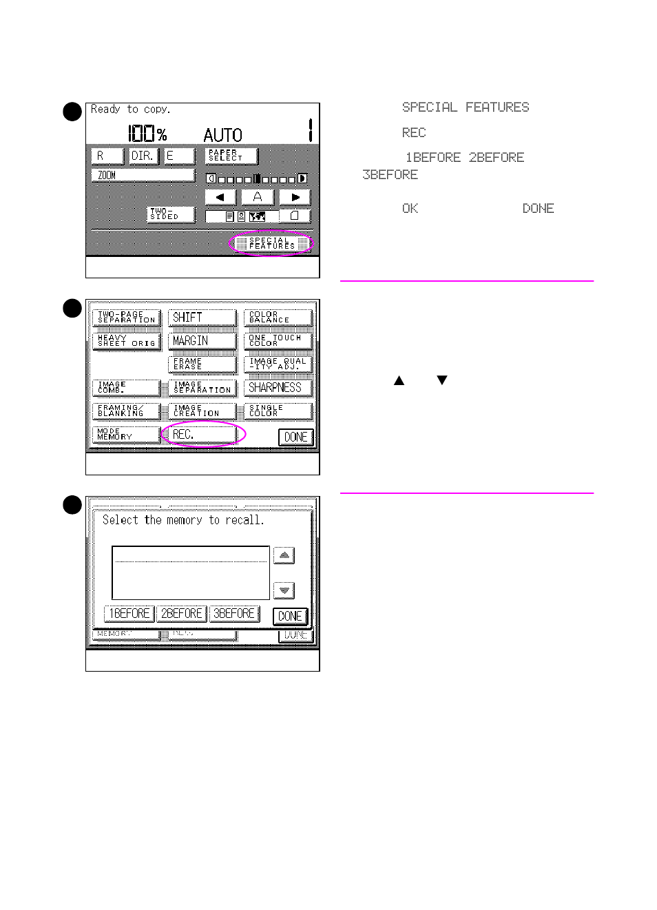 Recalling copy job settings | HP Color LaserJet 8550 Multifunction Printer series User Manual | Page 221 / 338