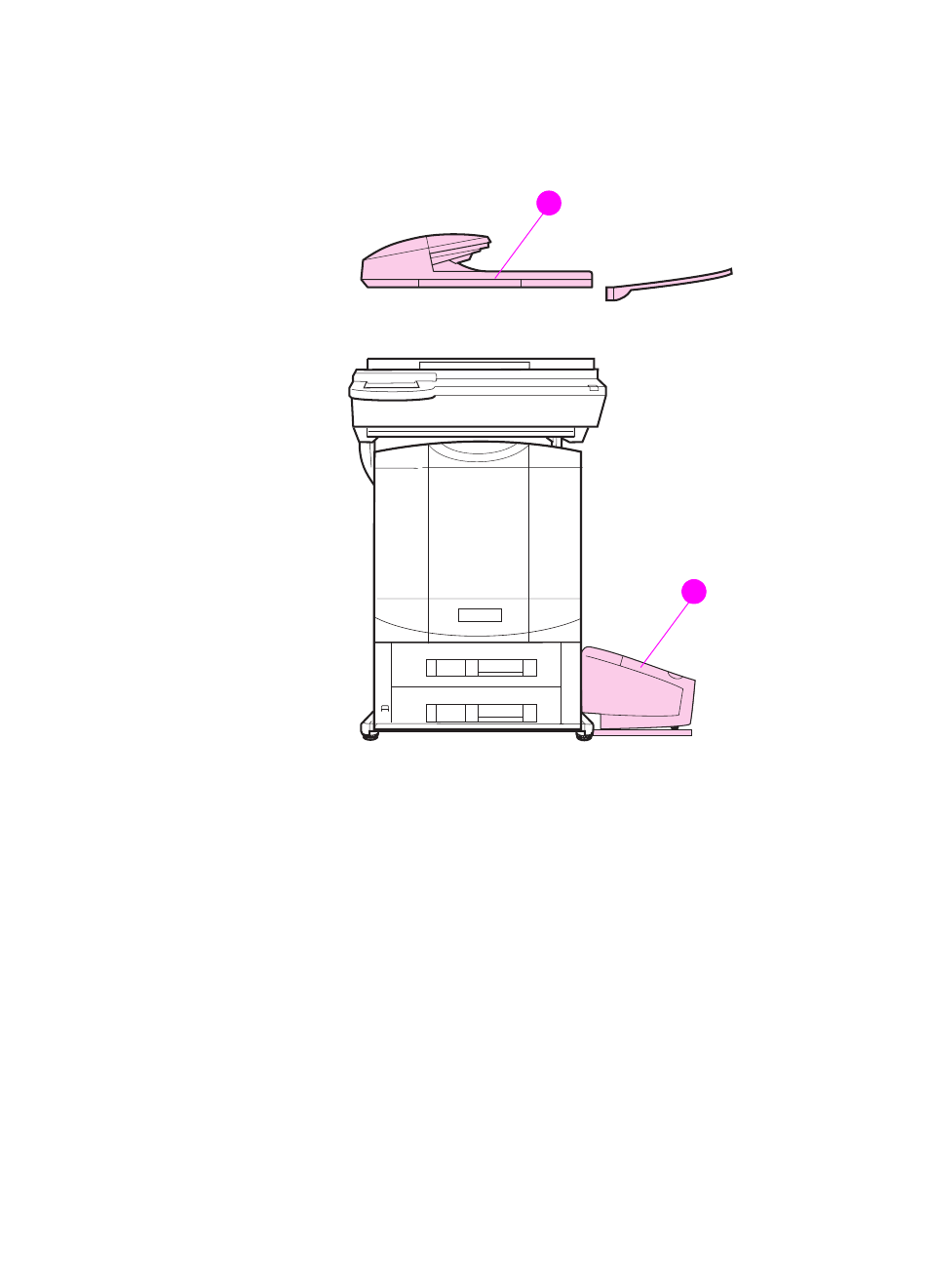 Optional accessories | HP Color LaserJet 8550 Multifunction Printer series User Manual | Page 27 / 338