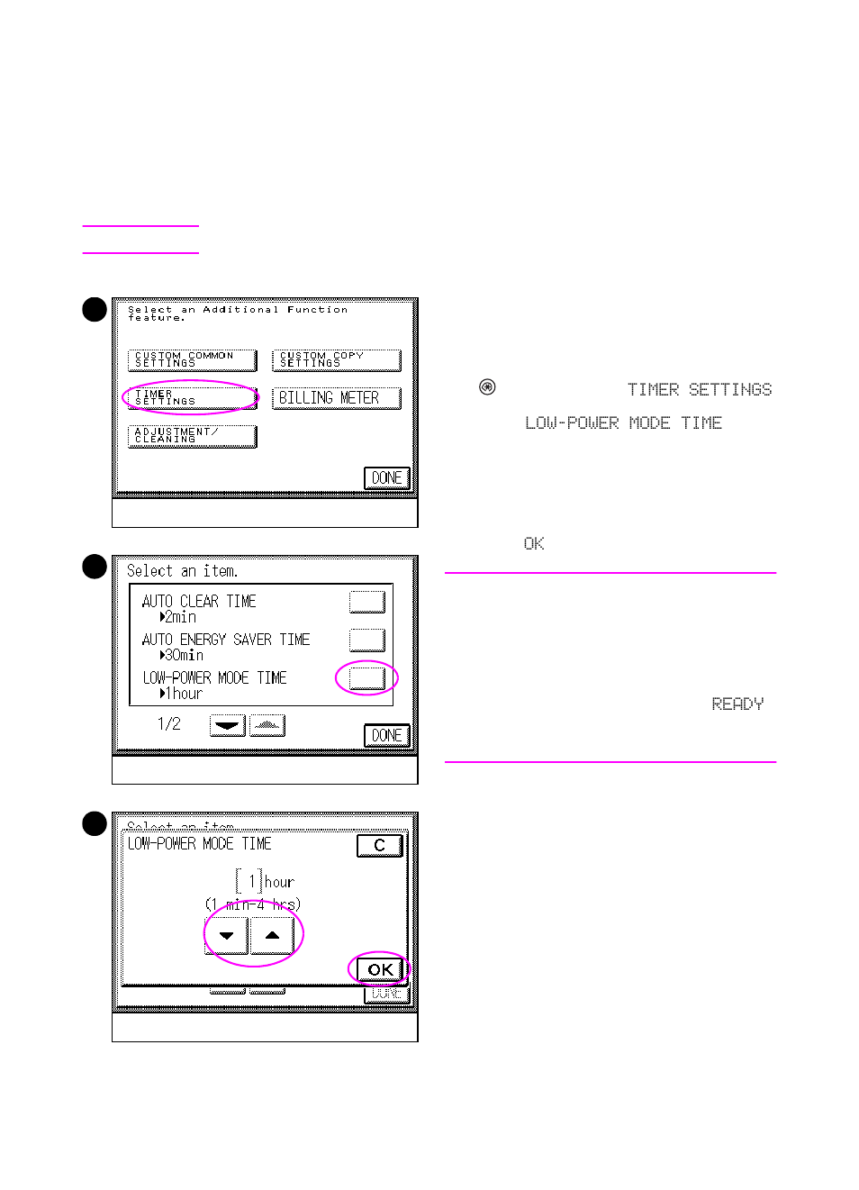 Low-power mode | HP Color LaserJet 8550 Multifunction Printer series User Manual | Page 272 / 338