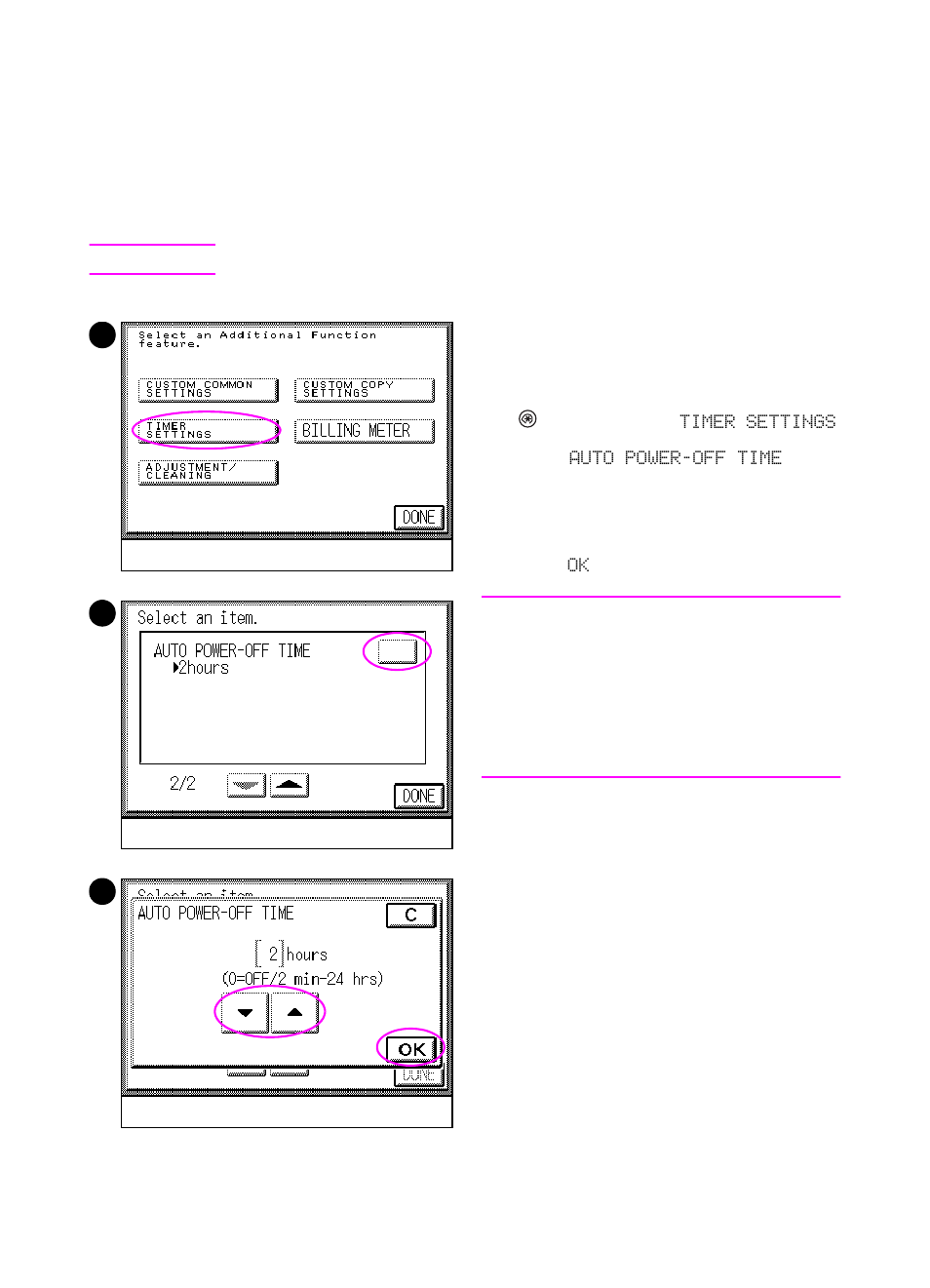 Automatic power-off | HP Color LaserJet 8550 Multifunction Printer series User Manual | Page 273 / 338