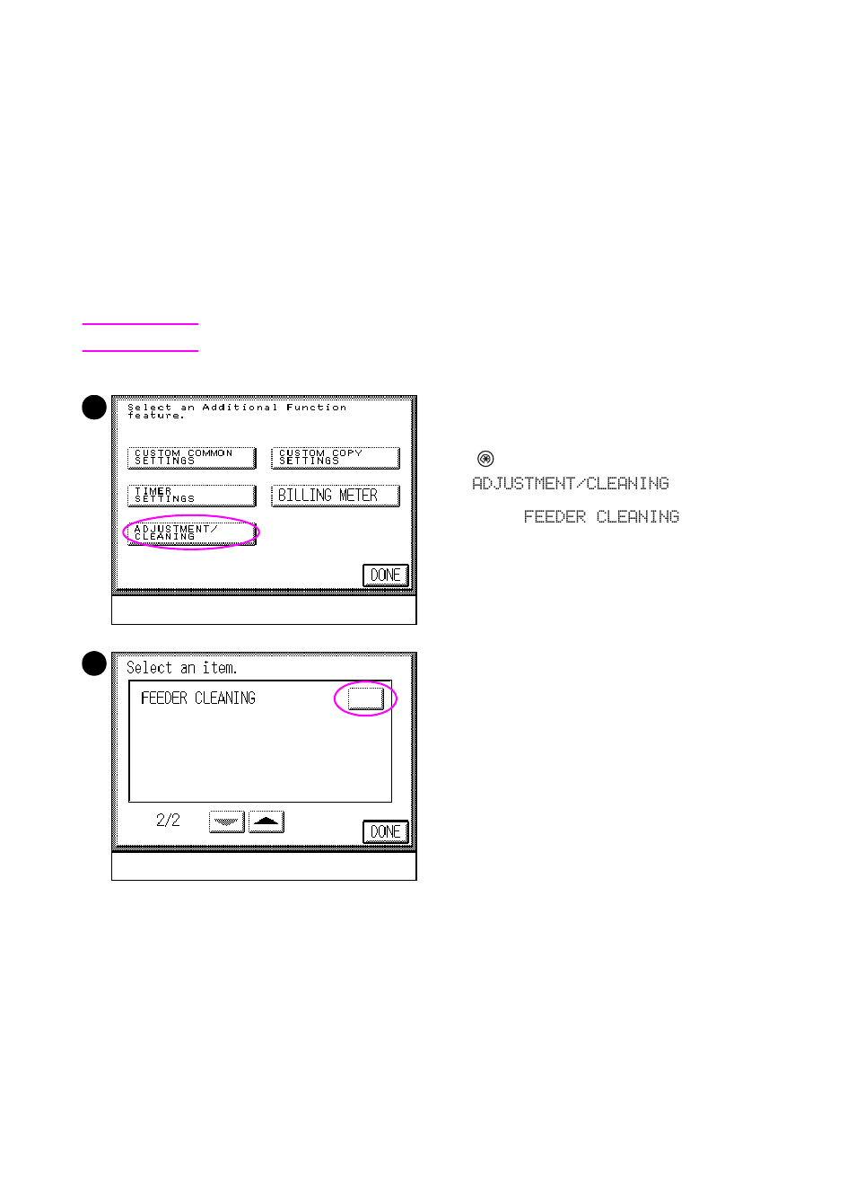 Cleaning the optional adf | HP Color LaserJet 8550 Multifunction Printer series User Manual | Page 281 / 338