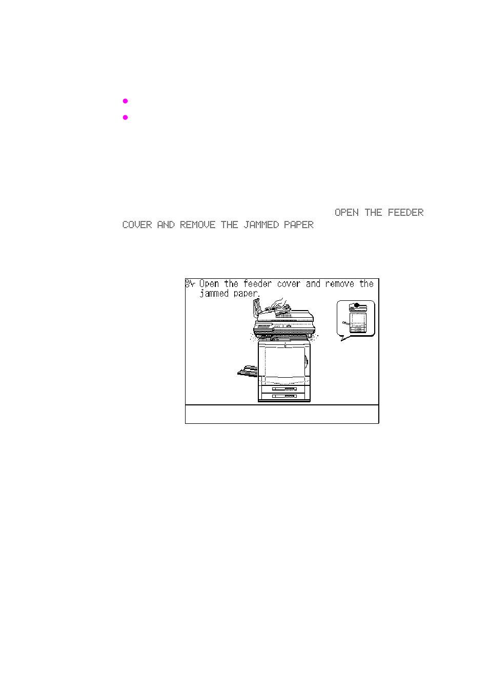 Clearing media jams, Clearing media jams in the input tray | HP Color LaserJet 8550 Multifunction Printer series User Manual | Page 304 / 338