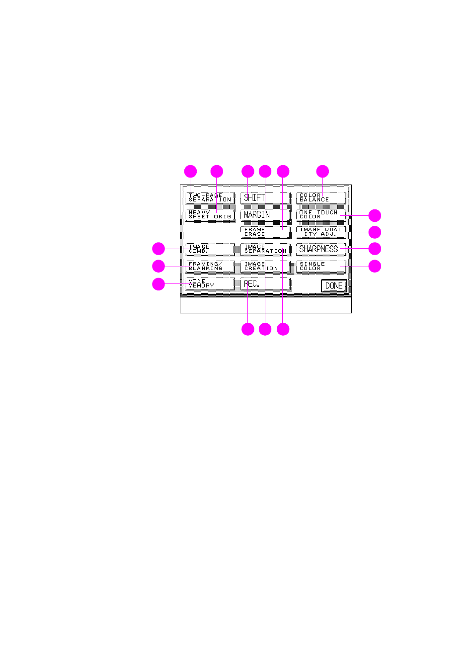 Special features screen | HP Color LaserJet 8550 Multifunction Printer series User Manual | Page 41 / 338
