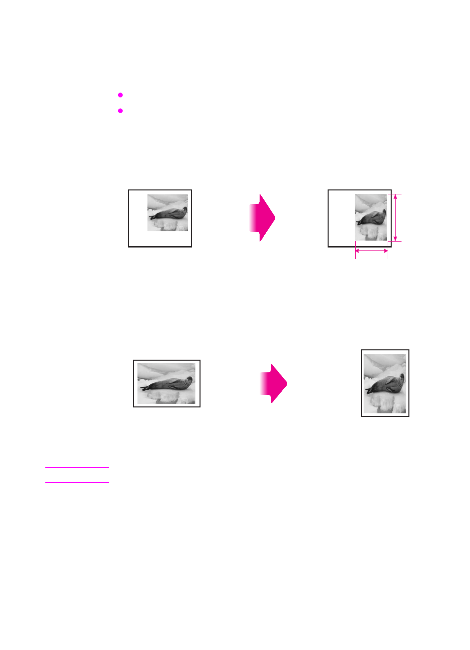 Using xy zoom mode | HP Color LaserJet 8550 Multifunction Printer series User Manual | Page 92 / 338