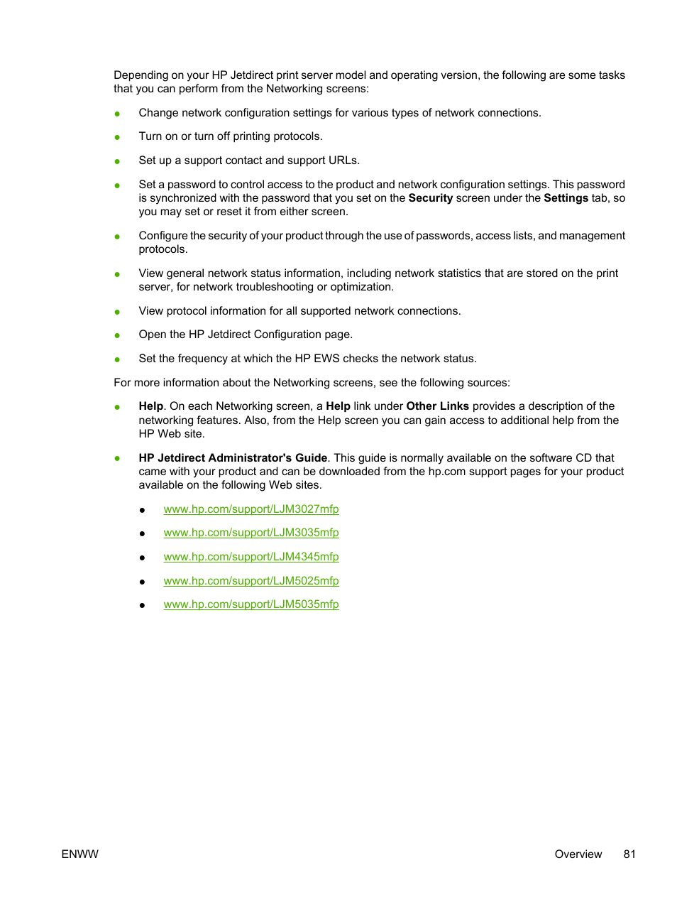 HP LaserJet M4345 Multifunction Printer series User Manual | Page 91 / 102