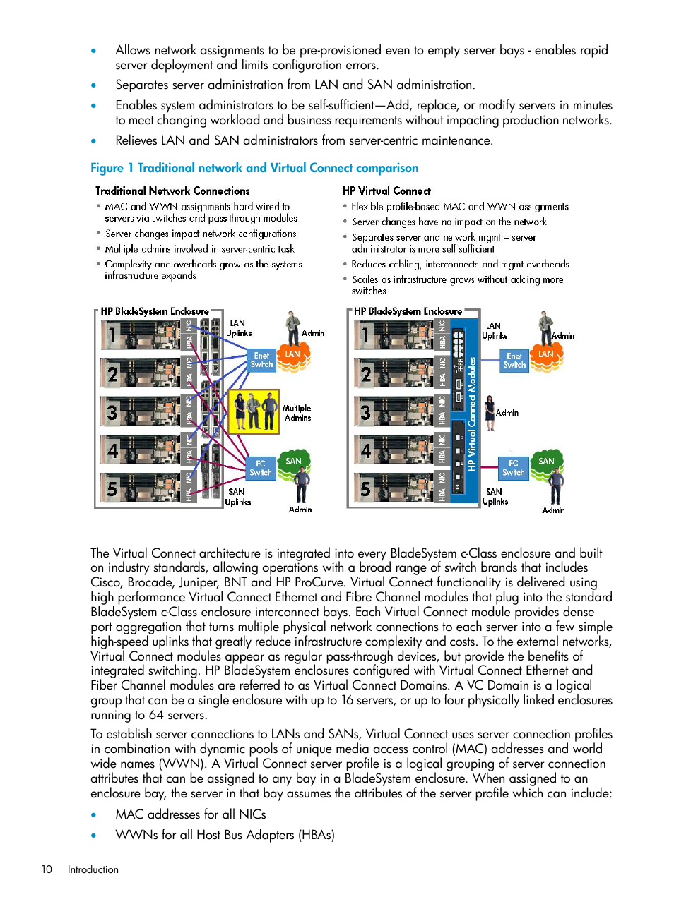 HP Virtual Connect Enterprise Manager Software User Manual | Page 10 / 136