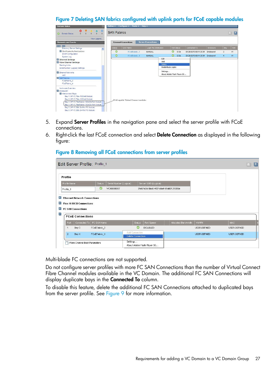 HP Virtual Connect Enterprise Manager Software User Manual | Page 27 / 136