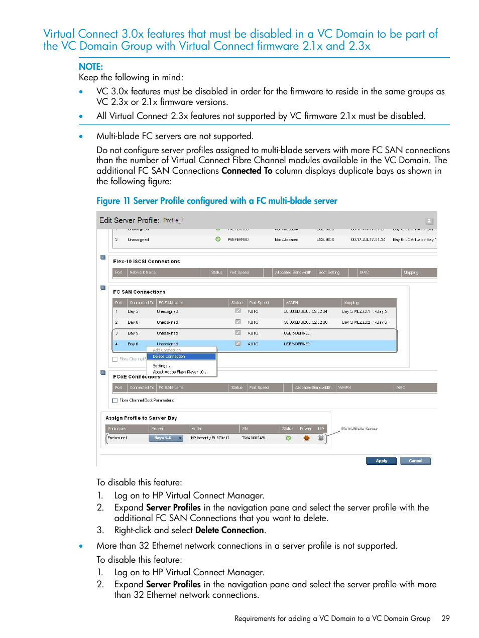 HP Virtual Connect Enterprise Manager Software User Manual | Page 29 / 136