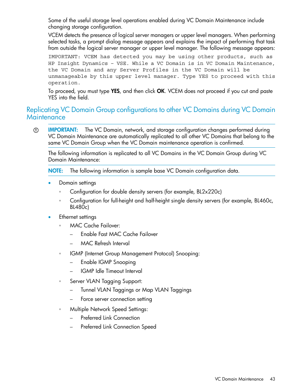 HP Virtual Connect Enterprise Manager Software User Manual | Page 43 / 136