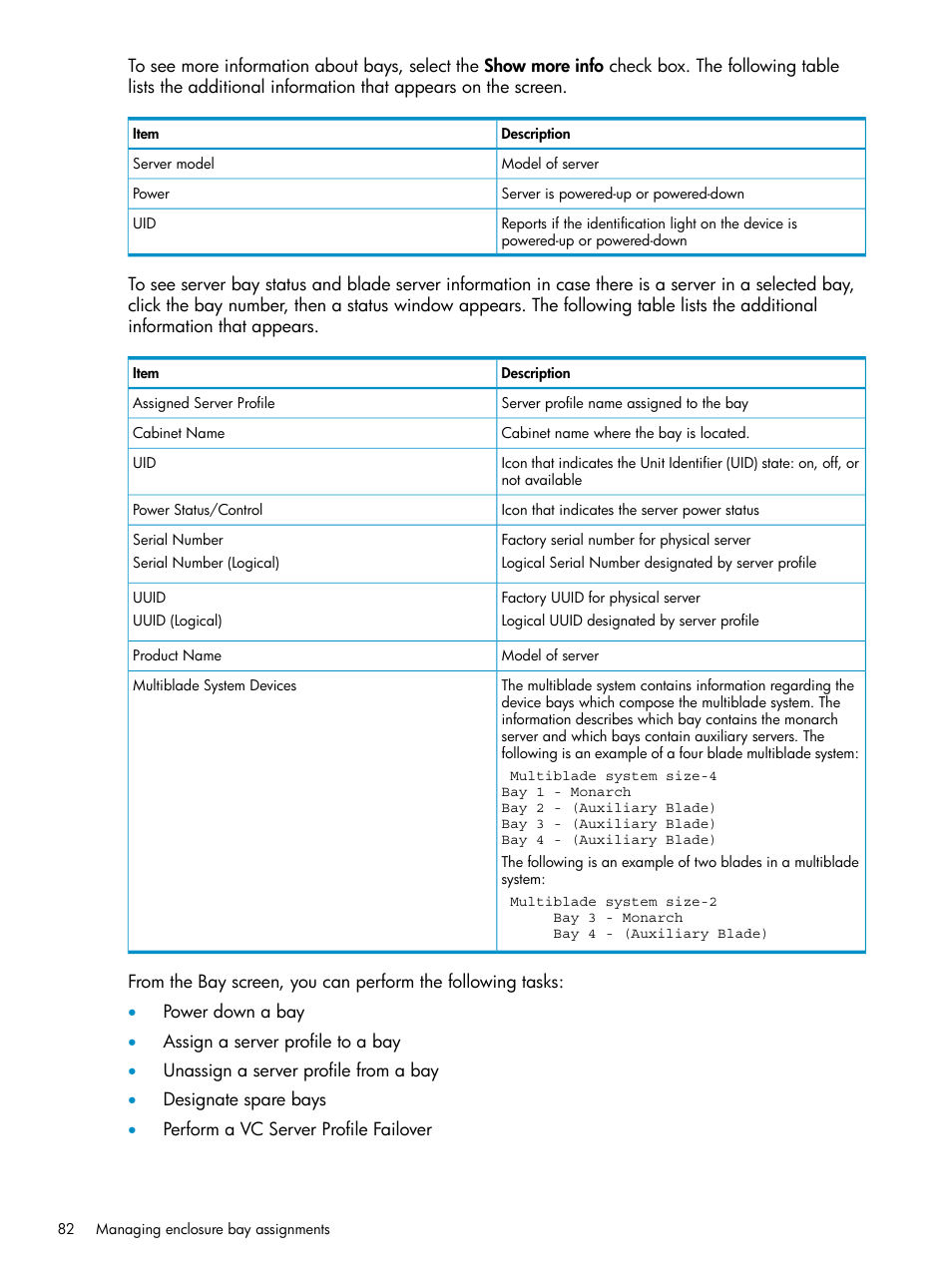 HP Virtual Connect Enterprise Manager Software User Manual | Page 82 / 136