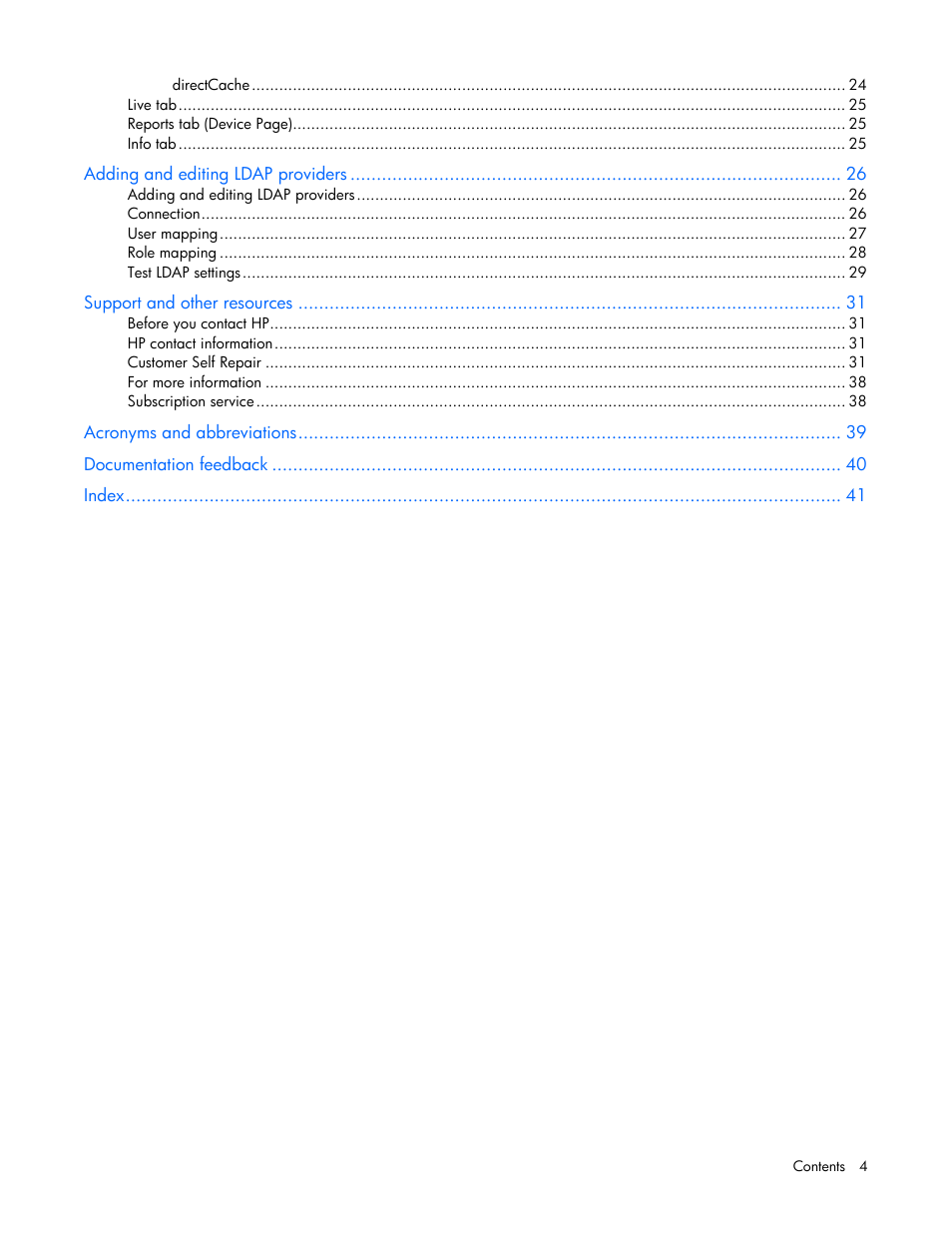 HP IO Accelerator for BladeSystem c-Class User Manual | Page 4 / 42