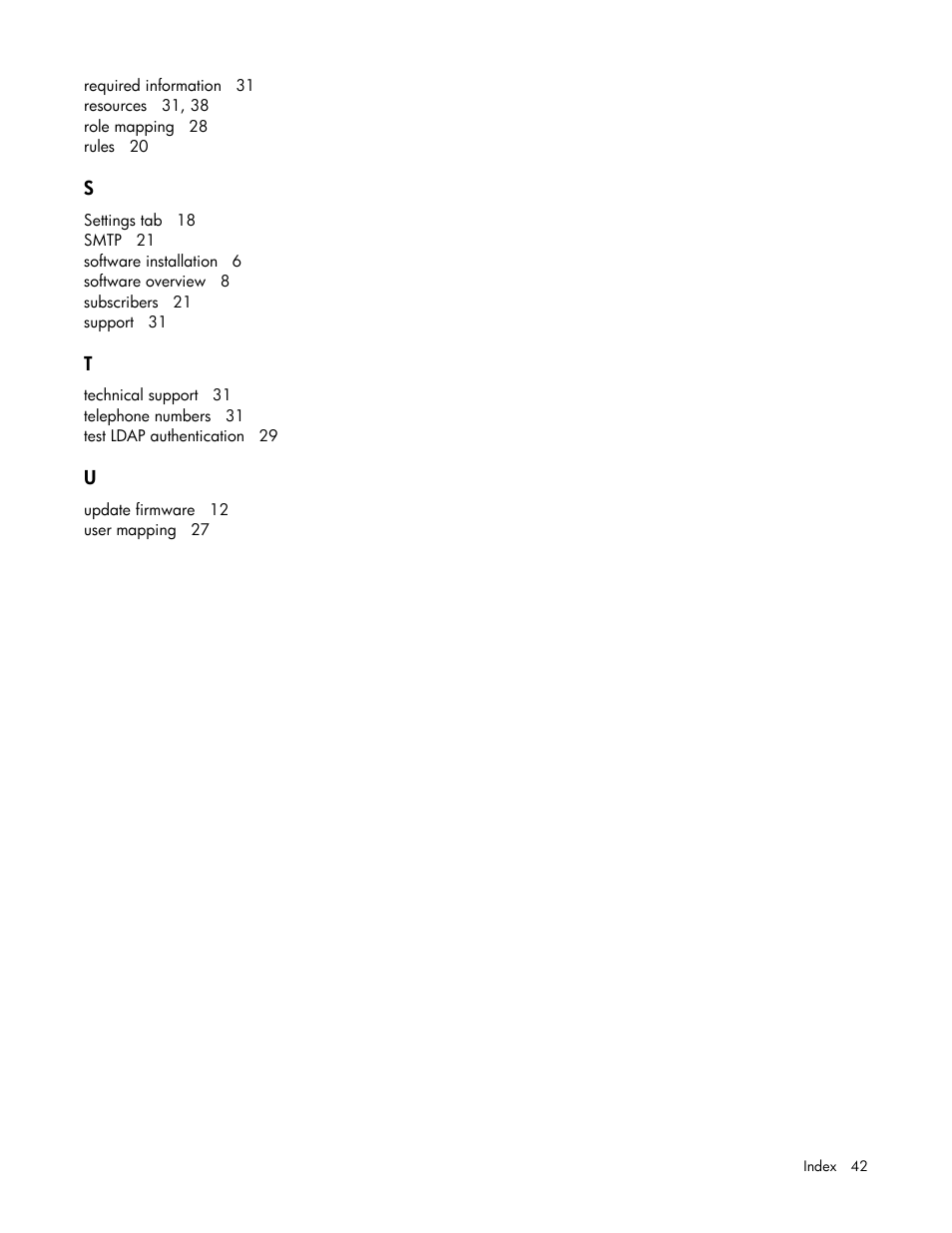 HP IO Accelerator for BladeSystem c-Class User Manual | Page 42 / 42