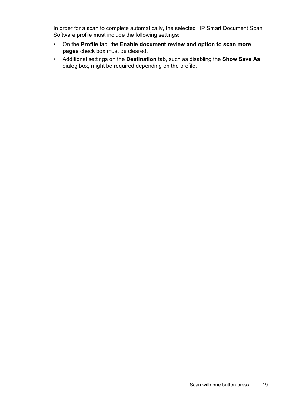 HP Scanjet N7710 Document Sheet-feed Scanner User Manual | Page 21 / 42