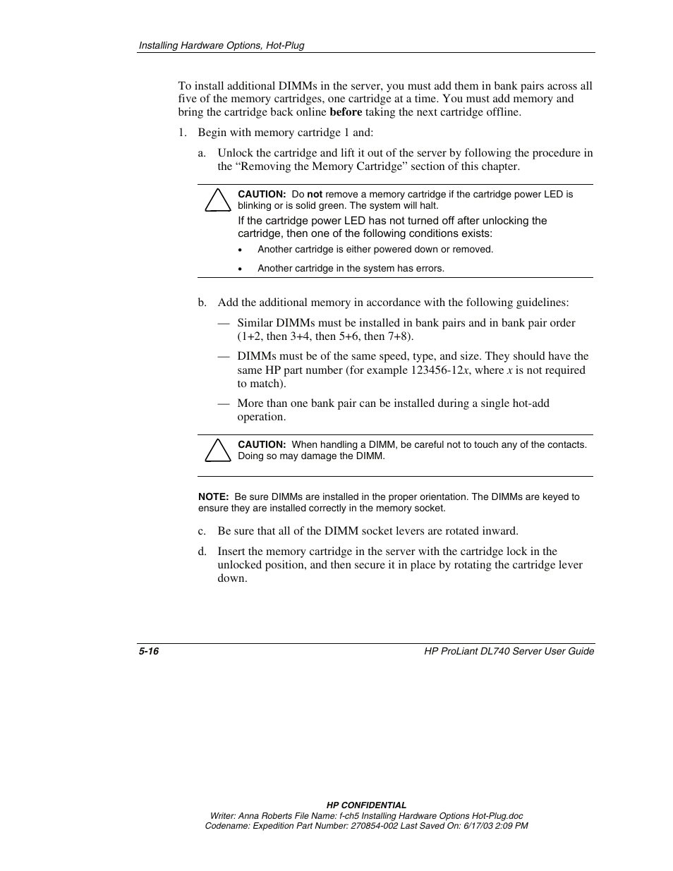 HP ProLiant DL740 Server User Manual | Page 115 / 277