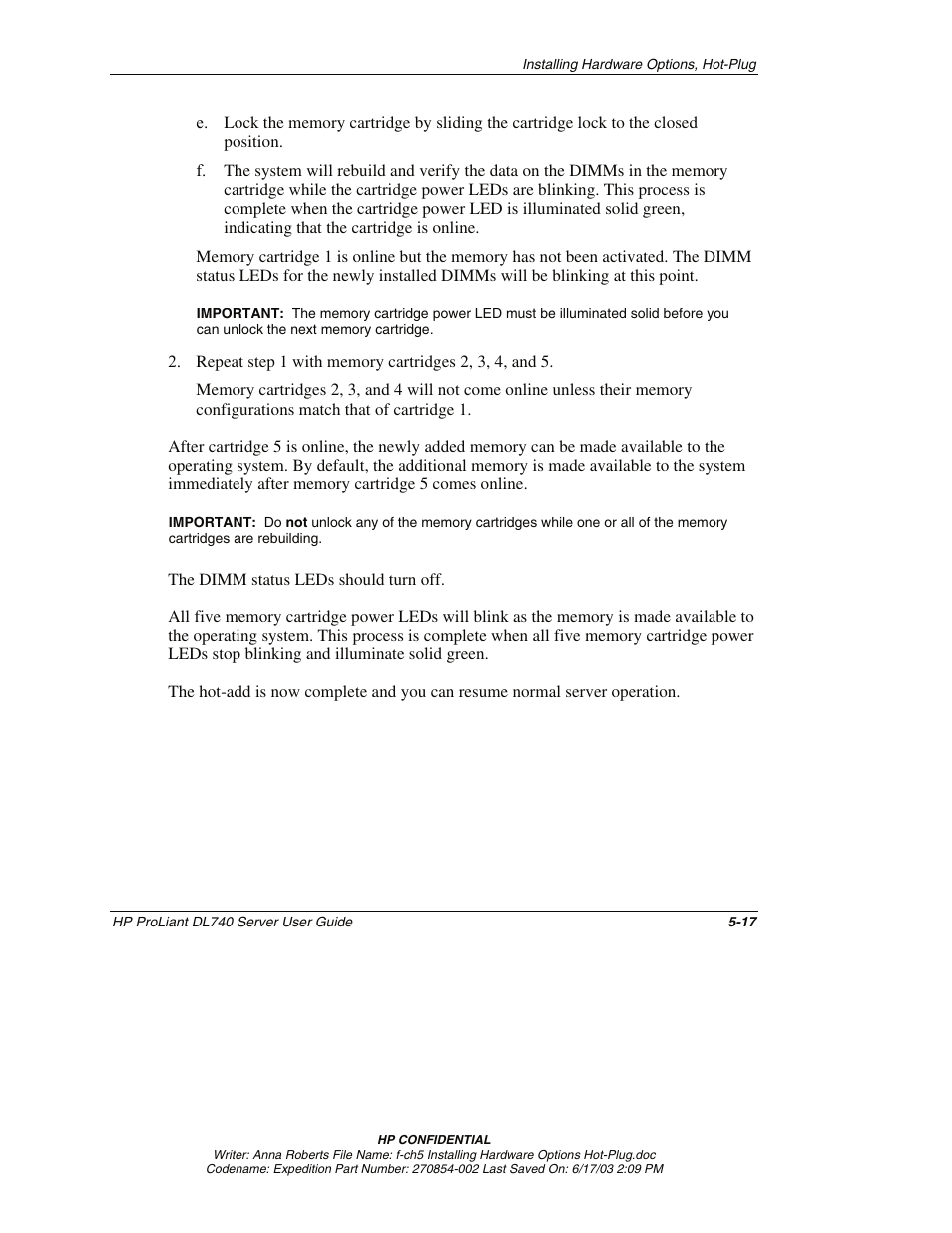 HP ProLiant DL740 Server User Manual | Page 116 / 277