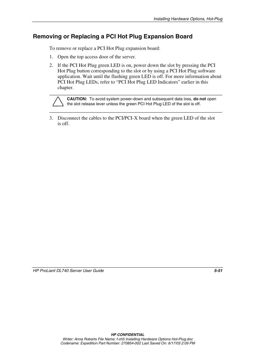 HP ProLiant DL740 Server User Manual | Page 150 / 277