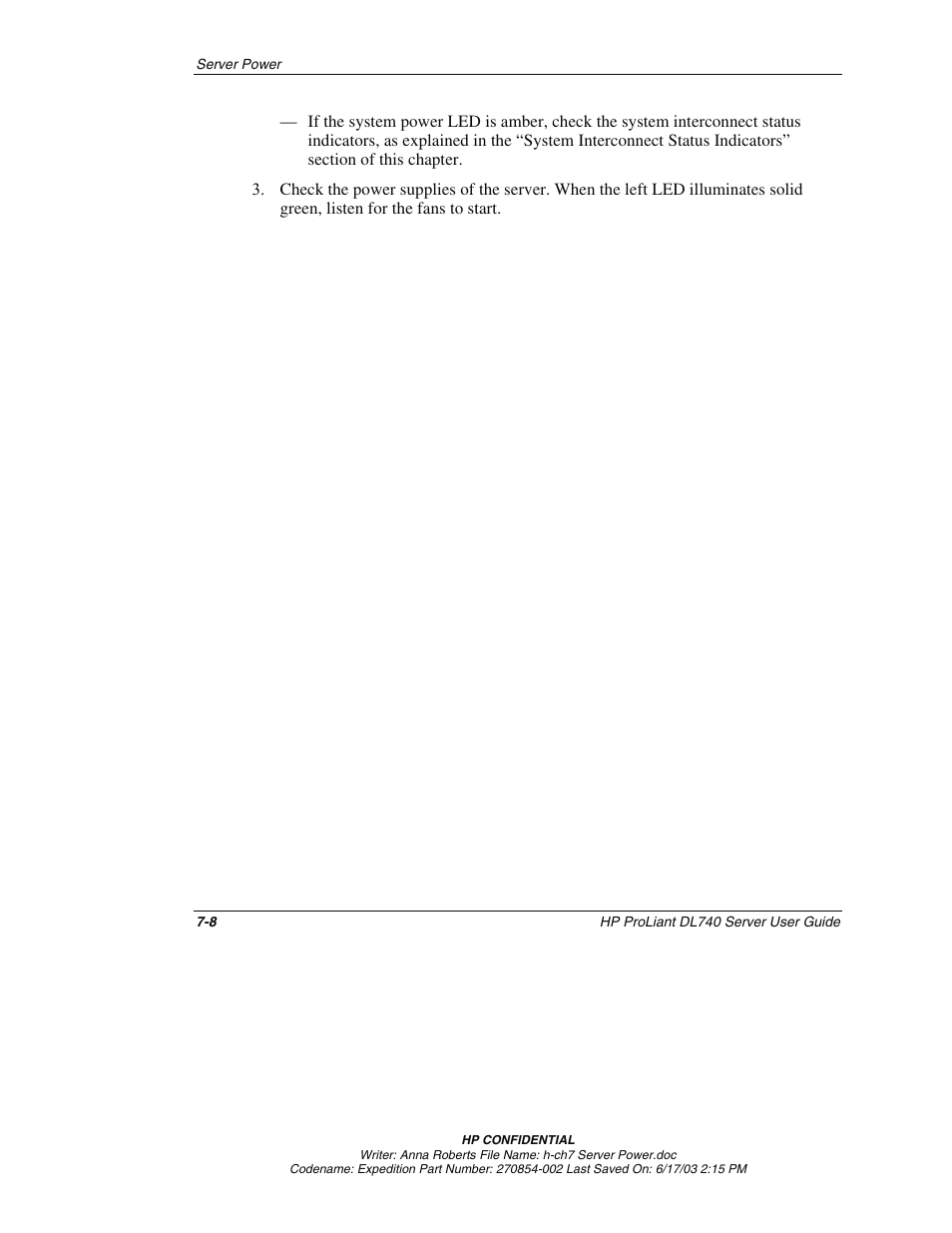 HP ProLiant DL740 Server User Manual | Page 175 / 277