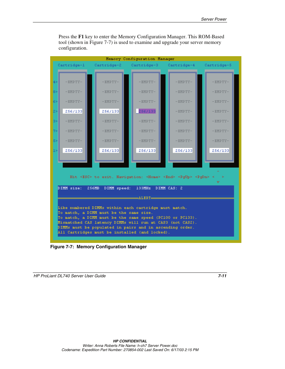 HP ProLiant DL740 Server User Manual | Page 178 / 277