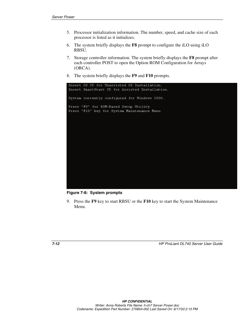 HP ProLiant DL740 Server User Manual | Page 179 / 277
